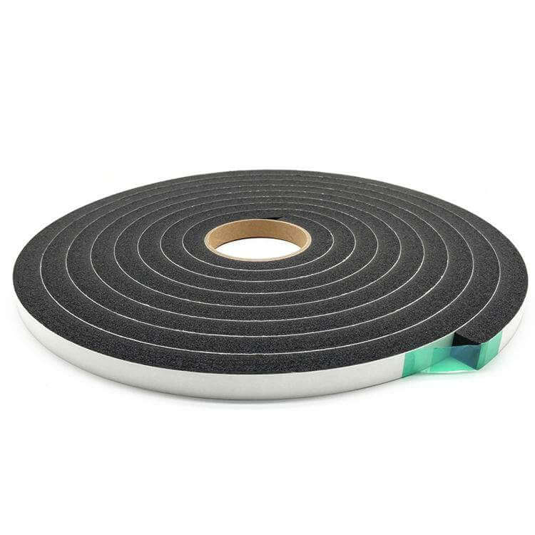 Einseitiges PVC-Schaumstoffband für Verglasungen 7 Single Sided White Liner Foam Adhesive Glazing Tape (4)